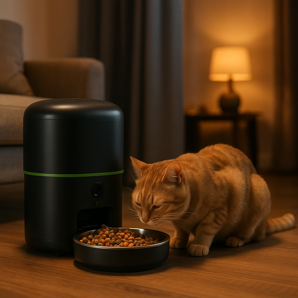 Distributore Automatico con Video HD e Controllo da App Tuya | CamFeed