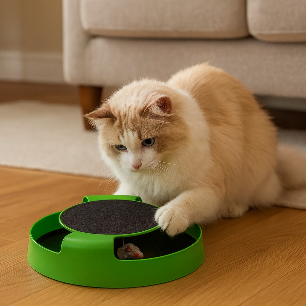 Gioco Interattivo “Caccia al Topo” per Stimolare Istinto e Agilità del Gatto | CatCatch