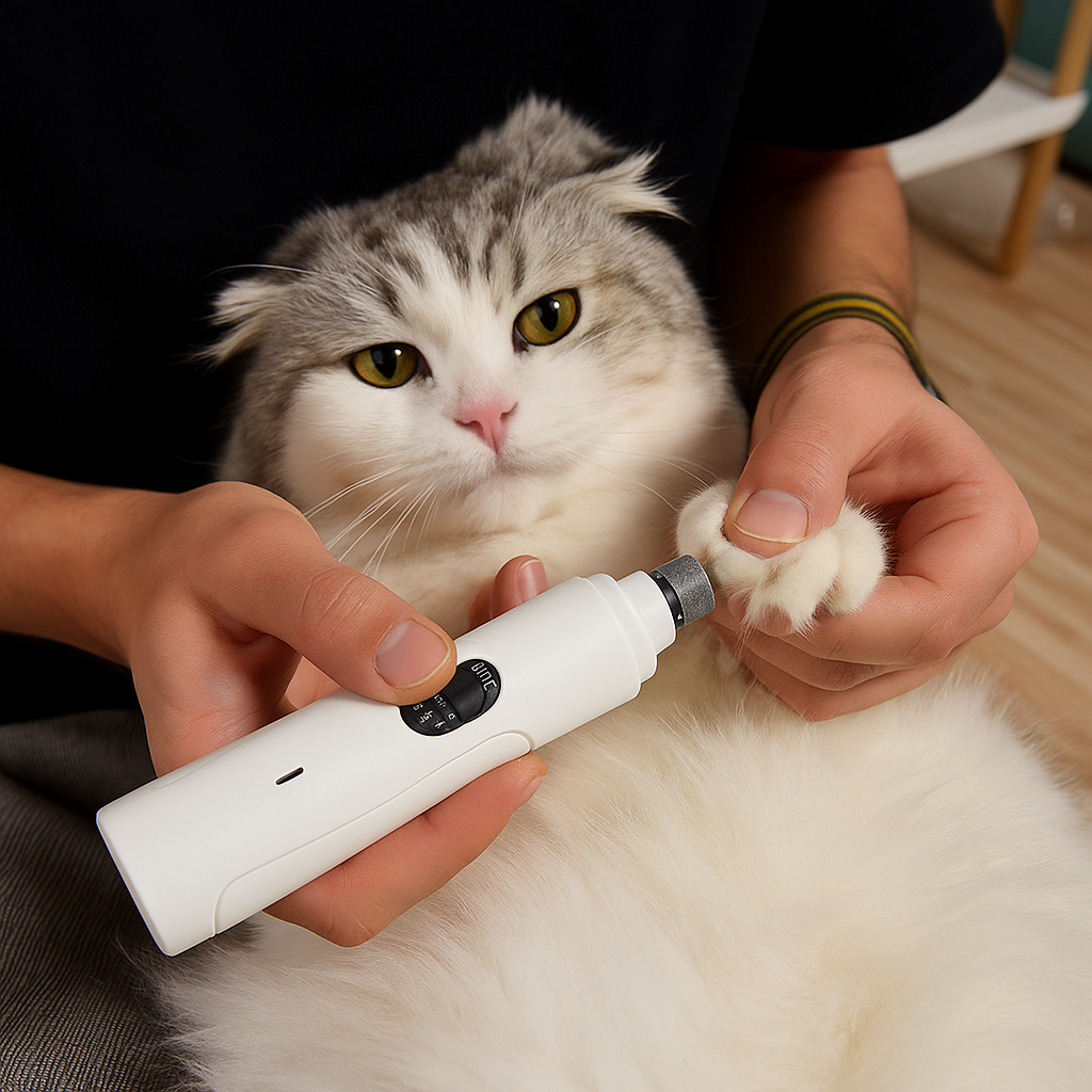 Tagliaunghie Elettrico Silenzioso per Gatti e Cani | PurrTrim
