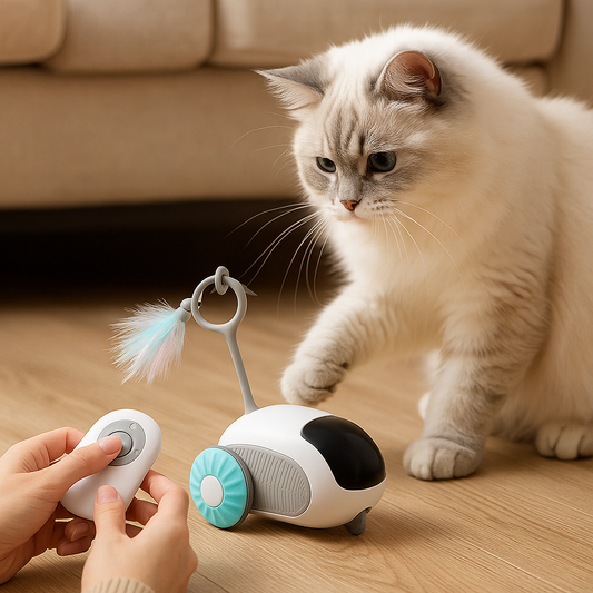 Gioco Radiocomandato per Gatti, Auto con Sensori | SmartCar