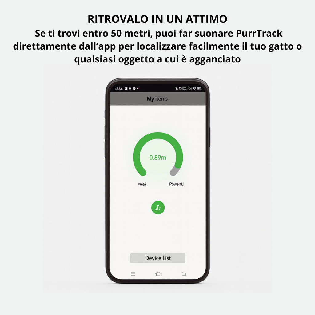 Localizzatore GPS per Gatti Antismarrimento Bluetooth | PurrTrack